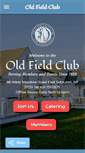 Mobile Screenshot of oldfieldclub.com